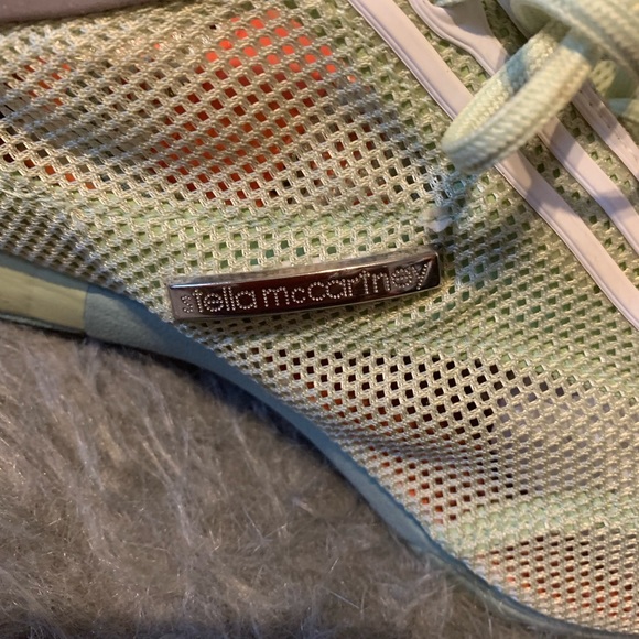 Adidas by Stella McCartney mint green w/orange - Picture 5 of 8